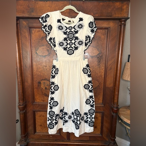 GUC Sea New York- Manuela Apron Dress. Size 12 - Picture 6 of 16